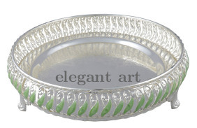 Silver Plated Bowl and Tray