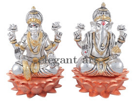 Laxmi Ganesha Idol